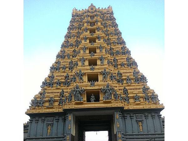 8. శ్రీచక్ర యంత్ర ప్రతిష్ట