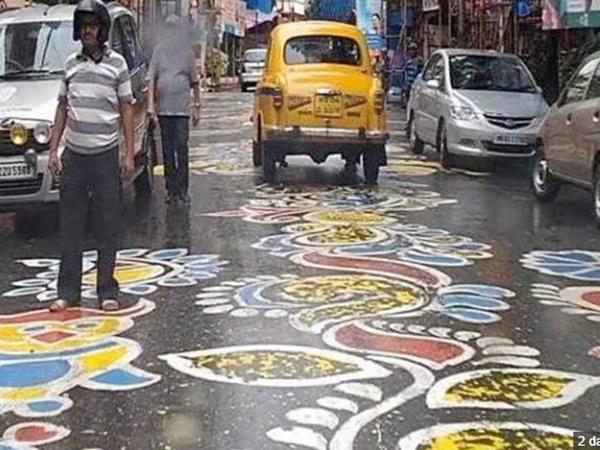 కలకత్తాలోని దుర్గ అమ్మవారి దేవస్థానం