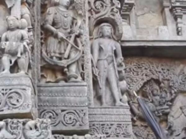 హొయసలేశ్వర దేవాలయంలో ఈజిప్షియన్ మానవాకృతి : ఆశ్చర్యం