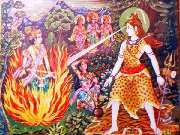 14. మన్మథుణ్ణి దగ్థం చేసింది ఇక్కడే