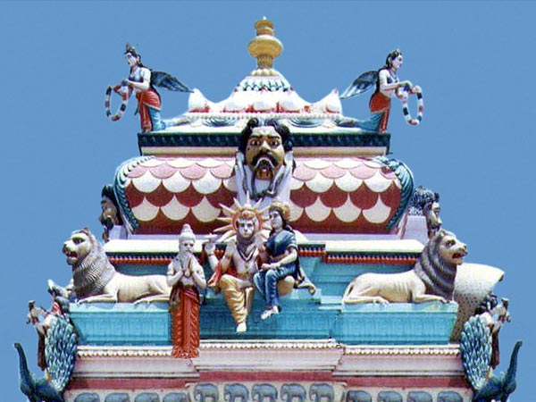 5. నర హరి సుదర్శన చక్రాన్ని ప్రయోగించి...