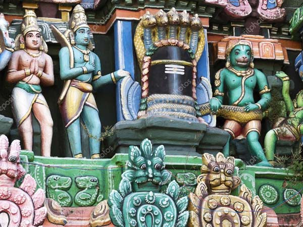 6. హనుమాన్ లింగంగా