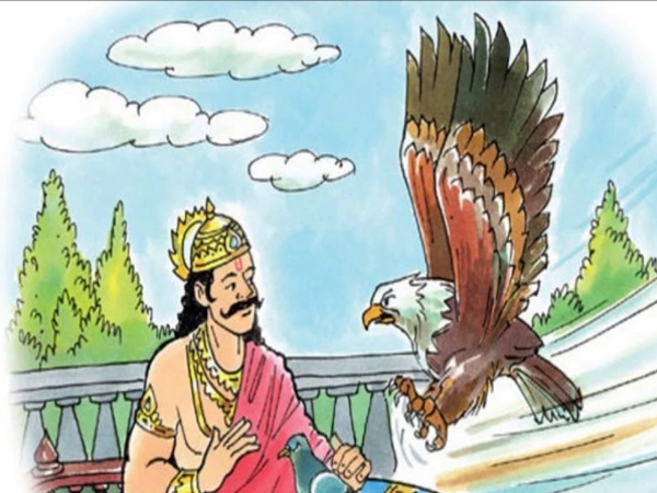 7. శిబి చక్రవర్తి నేరుగా