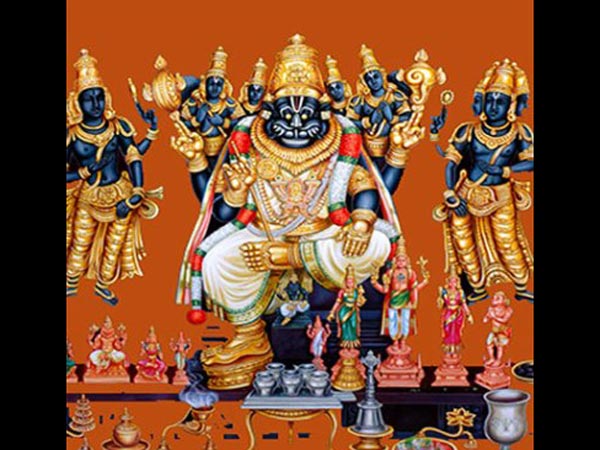 ఐదు వేదాలు నరసింహుడి చెంత