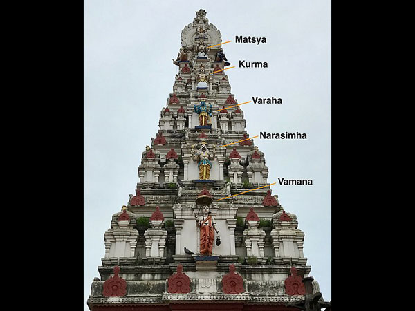 ఒకే విగ్రహంలో దశావతారాలు