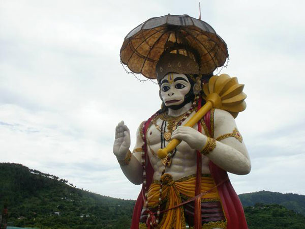 బ్రహ్మ, హనుమాన్ దేవాలయం