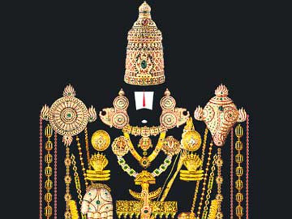 వేంకటేశ్వరుడి బంగారు ఆభరణాలు