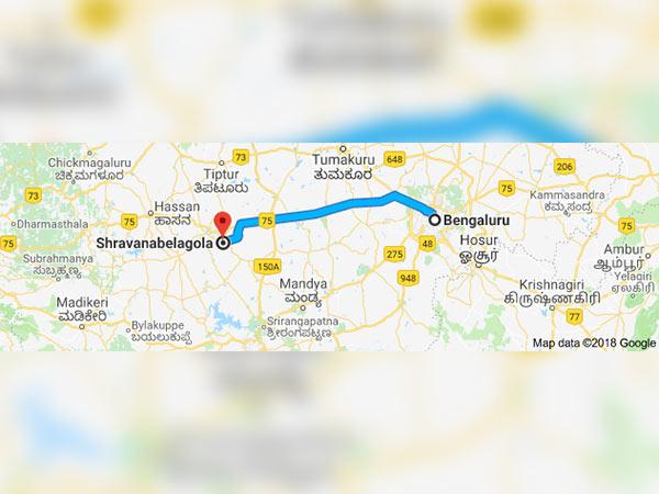 శ్రావణబెళగోళ, గోమఠేశ్వర విగ్రహం