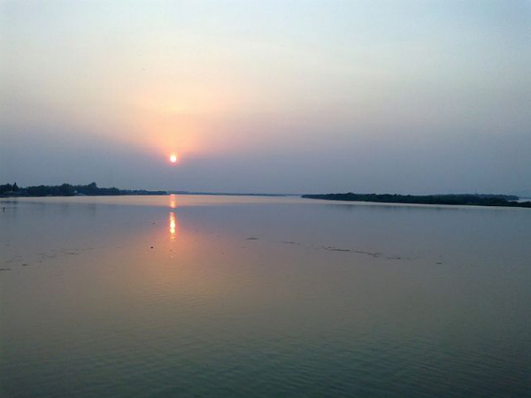 కృష్ణానది ప్రవాహం