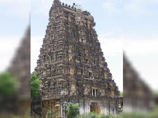 తిరువయూర్ లో పంచనదేశ్వరకు అంకితం చేసిన పురాతన శివాలయం