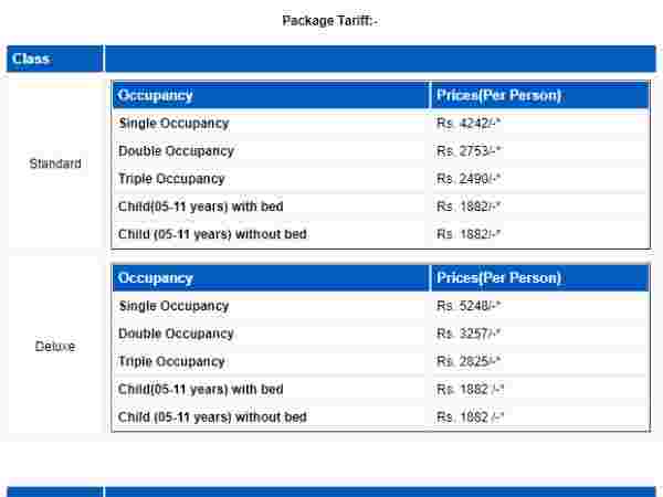 irctc-tour-package-tariff-plan-15 irctc-tour-package-tariff-plan-15